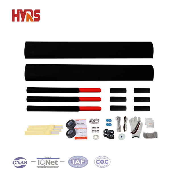 Worden 24KV warmte-krinkbare 3-core rechtstreekse joint-kits grip?